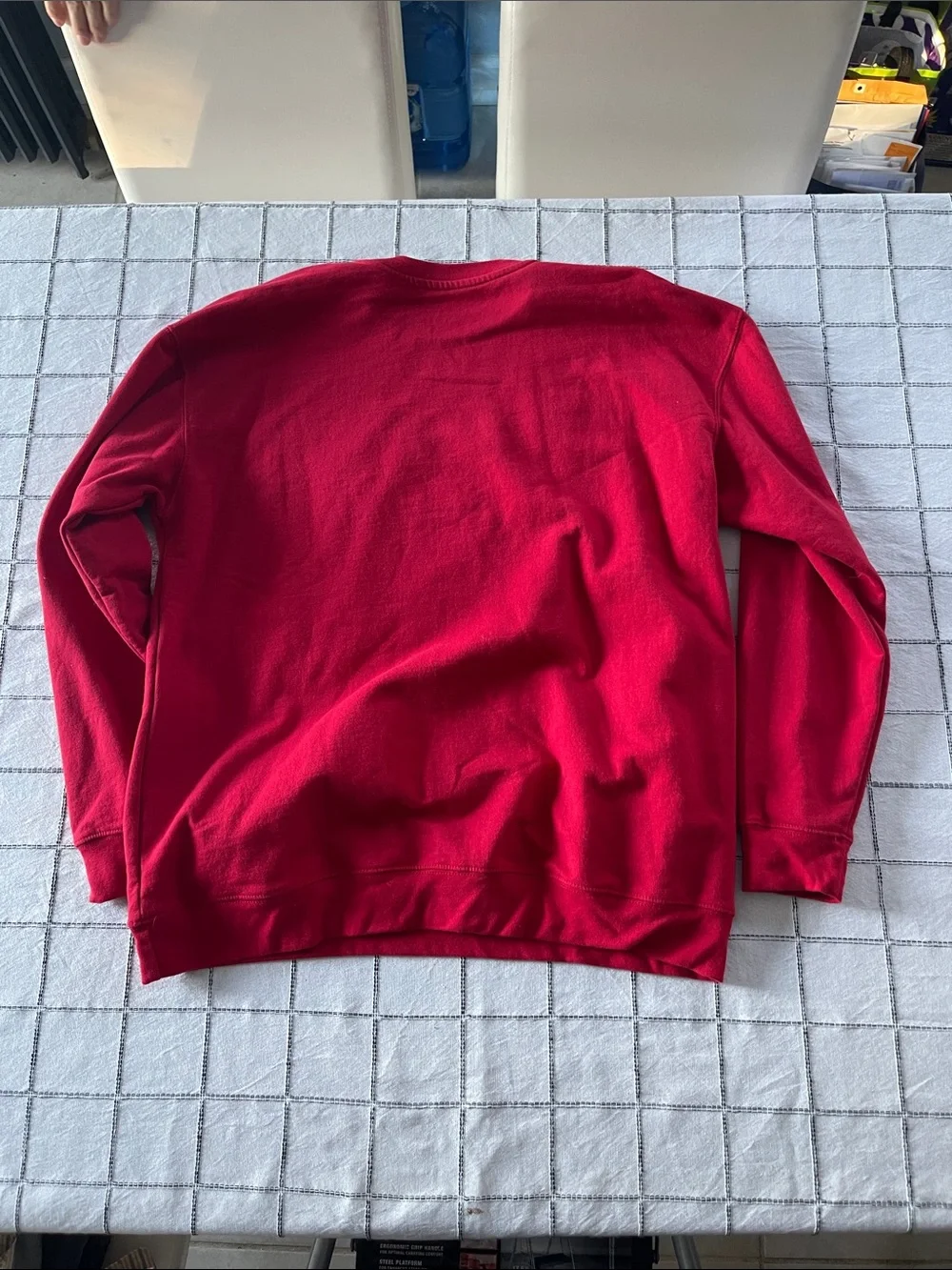 Disney Red Mickey Mouse Graphic Crewneck Sweater